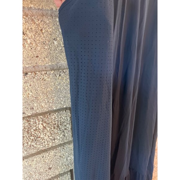 Sweaty Betty Navy Midi Perforated Tank Dress - Picture 3 of 5